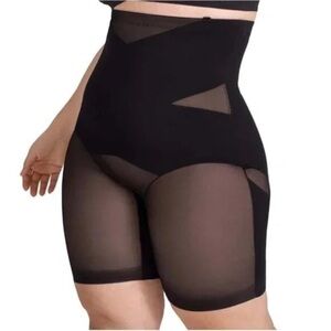 Honeylove Superpower Short Runway Black- Sz Small Tummy Control Shapewear NWT
